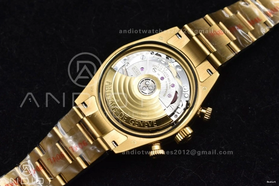 Edition Dial ADGF YG YG on Black Best A7750 Daytona YG Bracelet 0501
